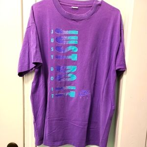 Vintage single Stitched Nike Air Just Do It Shirt SIZE Xl